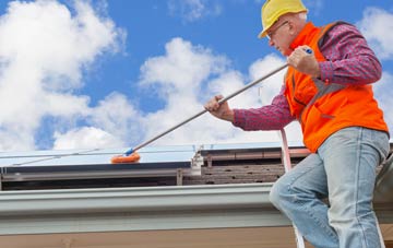 Wortwell soft wash roof cleaning